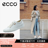 爱步（ECCO）板鞋女 时尚潮流百搭简约经典平底鞋日常休闲板鞋女 柔酷430003 白色43000301007 35 （偏小，建议选大一码）
