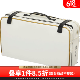 达亿瓦（DAIWA）HERA鲫鱼系列 台钓竿包收纳袋 坐垫背包段差 台钓钓鱼装备渔具包 段差坐垫LT(C)珍珠白