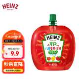 亨氏（Heinz）番茄酱 0添加儿童番茄沙司110g儿童意面披萨宝宝薯条蘸料调味酱