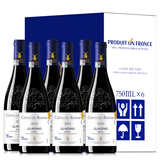 格拉洛【格拉洛】法国原瓶原装进口红酒格拉洛精选干红葡萄酒750ml*6瓶 750ml*6瓶