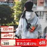 TIMBUK2迷你斜挎包邮差包时尚男包小包手机包送礼斜挎包单肩包女包 音速黑/热带桔红