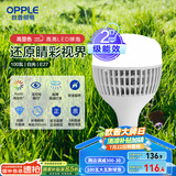 欧普（OPPLE）LED灯泡2级能效灯泡E27螺口商用摆摊大功率厂房工矿灯100瓦白光