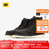 CAT卡特马丁靴工装鞋男鞋新复古回潮机车靴P7049/P712950/P712947 黑色P712947 40