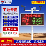 建大仁科 扬尘噪声在线监测系统建筑工地pm2.5扬尘检测仪粉尘空气质量PM10 选配清单【单拍不发请咨询客服】