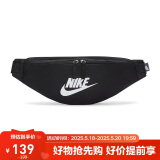 耐克（NIKE）男女腰包 单肩包斜挎包胸包休闲包DB0490-010 黑