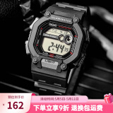 卡西欧手表 数显小方块 潮流电子表 时尚运动防水学生表考试表520礼物 W-737H-1A 店长推荐