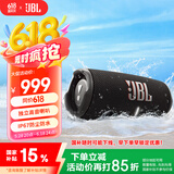 JBL CHARGE5【国家补贴】冲击波五代 便携蓝牙音箱+低音炮 户外防水防尘音响 增强版赛道扬声器  黑色