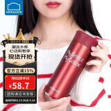 乐扣乐扣（LOCK&LOCK）缤纷保温杯男女学生随手杯商务便携保温杯390ml红色LHC4015R