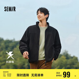 森马（Semir）夹克男冬抗静电外套摇粒绒情侣上衣109724108203