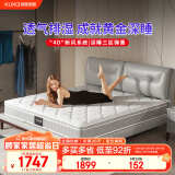 顾家家居床垫2cm乳胶独袋三区弹簧环保椰棕席梦思M0001X1.8    
