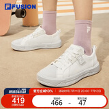 FILA FUSION斐乐潮牌女鞋POP III滑板生活鞋2025春夏休闲鞋帆布鞋