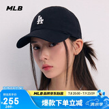 MLB棒球帽子夏季鸭舌帽女明星虞书欣同款软顶送礼3ACP7701N-07BKS