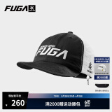 KAILAS FUGA凯乐石跑山全顶帽男女同款透气轻便户外运动越野帽子 墨黑/浅银灰 均码