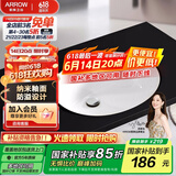 箭牌（ARROW） 嵌入式陶瓷台下盆洗手洗脸盆卫生间台盆圆形方形家用小户型单盆 【圆形】台下盆-裸盆