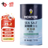 莫顿（MORTON） 海盐737g【未加碘】无碘食盐