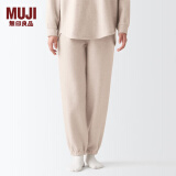 无印良品 MUJI 女式 抓绒 长裤 FDG56C2A 睡裤/家居裤 象牙色 S
