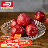 青苹果水晶光泽玻璃水果盘轻奢家用客厅会所婚庆装饰8.5英寸
