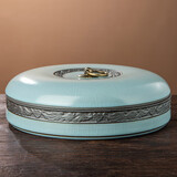 琦轩源哥窑茶叶罐高档茶罐陶瓷家用办公密封防潮茶叶储存罐普洱茶饼盒