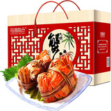 【活蟹】阳澄联合大闸蟹 鲜活六月黄2.8-3.1两 8只螃蟹去绳足重海鲜礼盒装源头直发