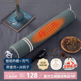 蜀国御 颈椎枕头荞麦决明子枕芯充气热敷枕头成人单人糖果圆柱形硬枕