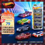 风火轮（HOT WHEELS）进口（随机款式发货）男孩玩具赛车-火辣交通组合五辆装1806