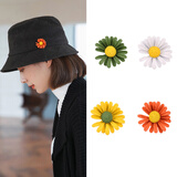 范爷家小雏菊胸针4件套防走光别针扣针固定领针百搭胸花配饰品收腰神器