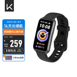 Keep智能运动手环 健身血氧监测手环 运动状态评估B4黑 男女表