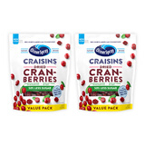 优鲜沛（OceanSpray）美国进口蜜饯果干 减糖50%蔓越莓干567g*2袋