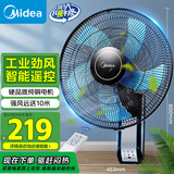 美的（Midea）【五叶飓风】工业遥控壁扇/挂壁式商居两用风扇/120°广角摇头定时电风扇/工厂通风吊扇 FW40-11AR