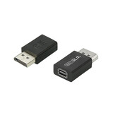 尘土 Mini DP转DP1.4公对母 适用丽台电脑显卡 8K笔记本雷电2接口 音视频转接头连接竞高清主机显示器 DP公转MiniDP母【8K@60Hz】