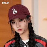 美职棒（MLB）官方男女帽子虞书欣同款软顶棒球帽春夏运动遮阳鸭舌帽生日礼物 洛杉矶道奇队/红色/66 均码 F
