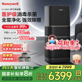 霍尼韦尔（Honeywell）空气净化器除花粉甲醛细菌流感病毒卫健委备案消毒机hmax空间舱全屋速净家电国家补贴KJ1000F-P22B