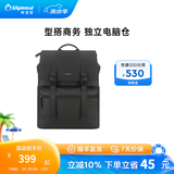 Diplomatdiplomat外交官背包时尚休闲双肩电脑包男高端商务大容量DB-2713L 黑色