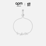 APM Monaco蝴蝶可调节手链女款饰品首饰设计感生日礼物送女友