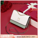 CUADEN KLLIATM轻奢包包女包一鹿有新款你单肩包女士斜挎包女生日礼物送女友老婆 【白绿色】礼盒装 2025高级感女生包实用走心送老婆妈妈长辈