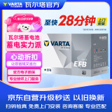 瓦尔塔（VARTA）汽车电汽车电瓶蓄电池启停电瓶EFB-T115雷克萨斯ESIS上门保养