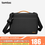 tomtoc电脑包手提笔记本包男女14英寸商务防震苹果16寸MacBook Pro/Air 黑色 肩带款 14英寸