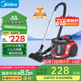 美的（Midea）吸尘器家用 C6 有线卧式大吸力地毯清洁机大功率强劲吸力一键收线 【国家补贴】