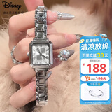 迪士尼（Disney）手表女款ins风轻奢小众方糖腕表简约防水女士手表七夕情人节礼物