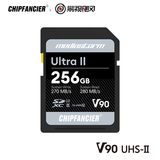 CHIPFANCIER&影视飓风联名 V90 UHS-II SD高速存储卡 SLC 单反相机内存卡 兼容 A7C II2 A7CR UltraII 二代 256GB 存储卡