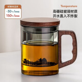 忆壶茶茶杯个人专用泡茶水分离玻璃杯办公室喝茶杯子男士高档绿茶水杯