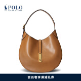 Polo Ralph Lauren 拉夫劳伦 Polo ID 女配 经典款中号皮革单肩包RL52387 270-棕色 ONE