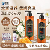爱敬（AEKYUNG）蜂胶洗发水柔顺香氛洗发露控油蓬松去油洗头膏洗发液500ml男女士
