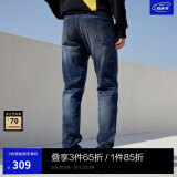 杰克·琼斯（JACK&JONES）25年男装潮流修身直筒弹力休闲百搭深色牛仔裤长裤子男士四季男裤 深牛仔裤25年凉感 33 180 W33/L32