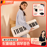 特伦斯（Terence）电子琴88键成人儿童便携式电子钢琴键盘乐器智能折叠钢琴