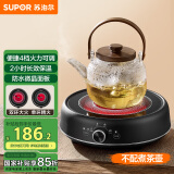 苏泊尔（SUPOR）迷你电陶炉 煮茶器煮茶炉煮茶壶 养生围炉煮茶黑茶花茶泡茶不挑器具 SW-DTL05【不含茶壶】
