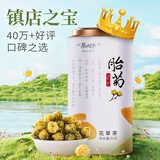 茶人岭茶叶花草茶 菊花茶胎菊80g 胎菊茶花蕾泡水喝的凉茶罐装