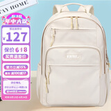 第九城（V.NINE）书包初中生书包中学生上课双肩背包14/15英寸电脑包大学生书包