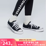 匡威（Converse）男鞋女鞋季ALL STAR帆布鞋经典潮流低帮情侣休闲运动鞋1 101001 黑色【店长力荐】 35