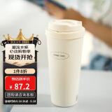 乐扣乐扣（LOCK&LOCK）遇见元气保温保冷咖啡杯带茶网男女车载水杯550mL白色LHC3300WHT